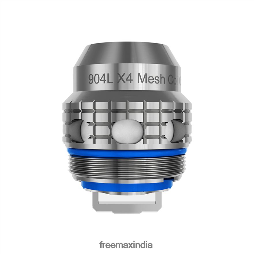 FreeMAX DF2L8R320 904L X MESH COIL SS X4 | Freemax Vape India