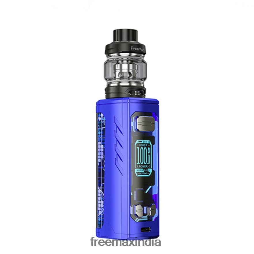 FreeMAX MAXUS DF2L8R153 SOLO 100W KIT Cobalt Blue | Freemax Vape India
