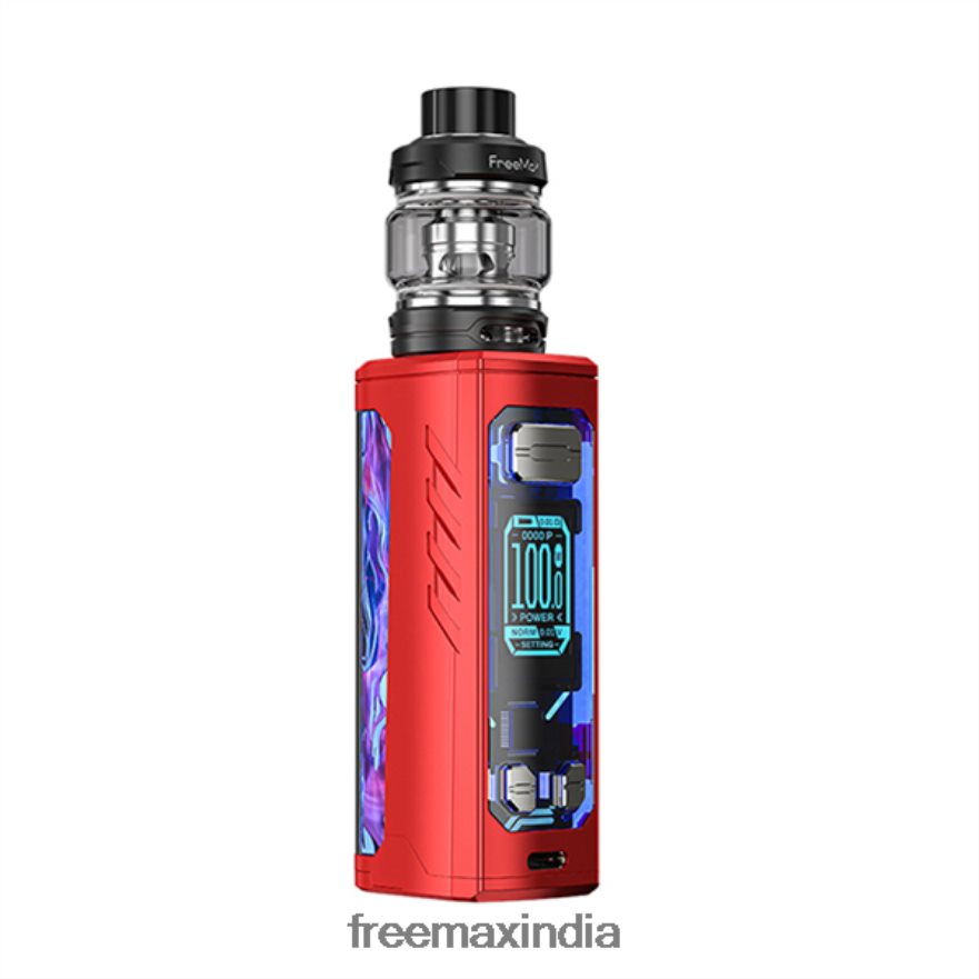 FreeMAX MAXUS DF2L8R156 SOLO 100W KIT Red | Freemax Vape Bangalore