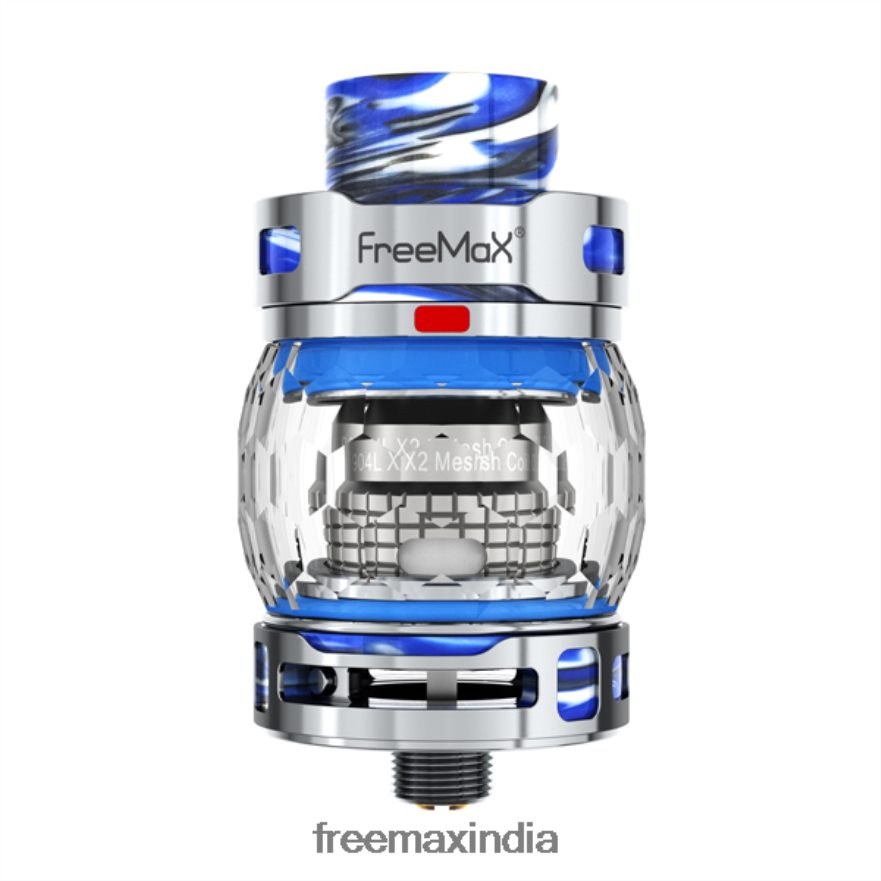 FreeMAX FIRELUKE DF2L8R206 3 TANK Blue | Freemax Vape Bangalore